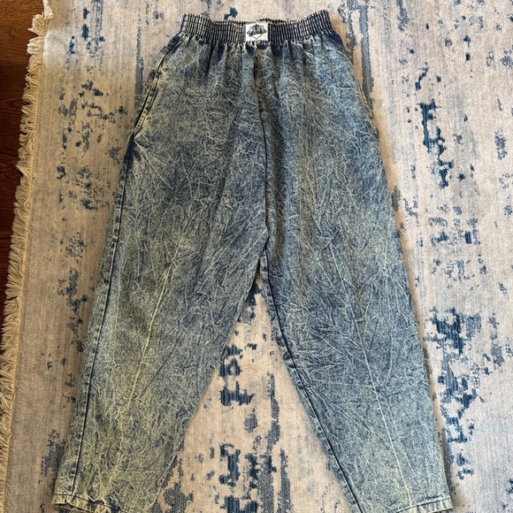 Jogger Vintage Major Muscle FL – Homme – Bleu – Coton – Taille M – Années 90